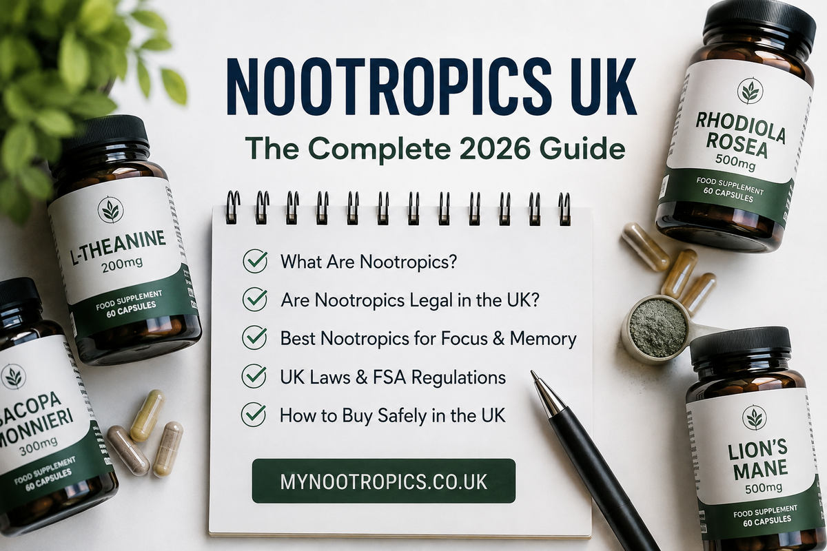Best Nootropics UK: A Complete Guide to Legal Cognitive Enhancers (2026)