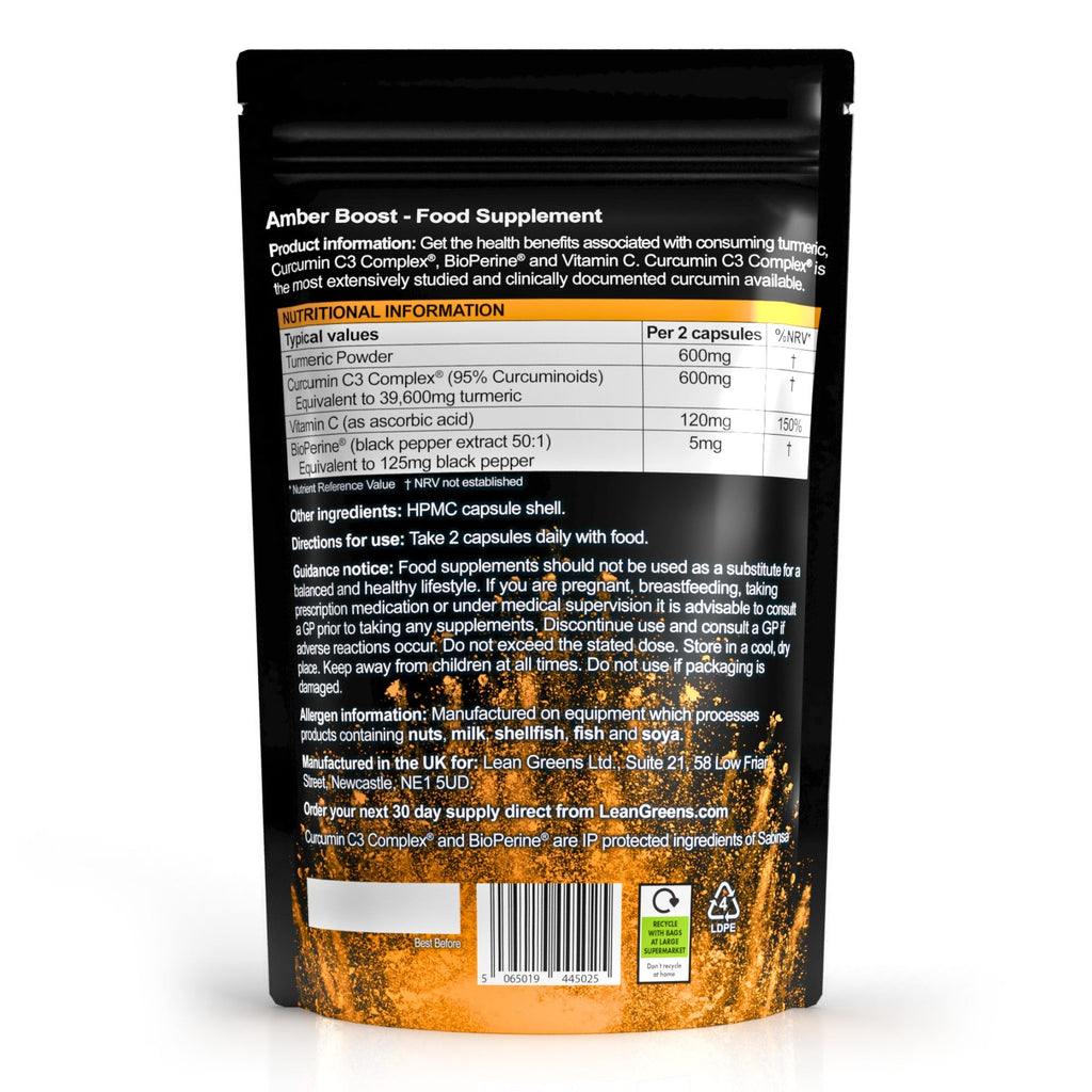 Amber Boost - Curcumin C3 Complex
