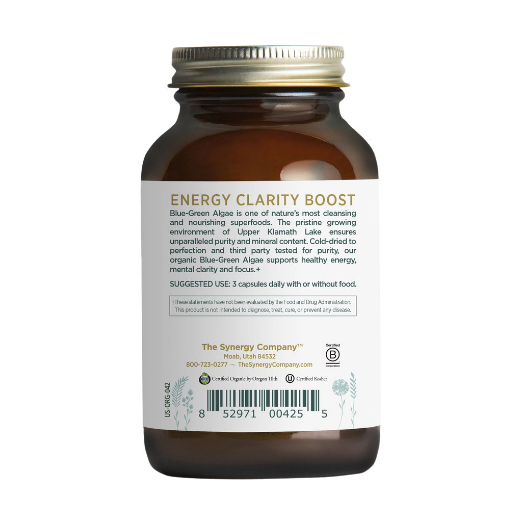 Pure Synergy Organic Blue-Green Algae Capsules