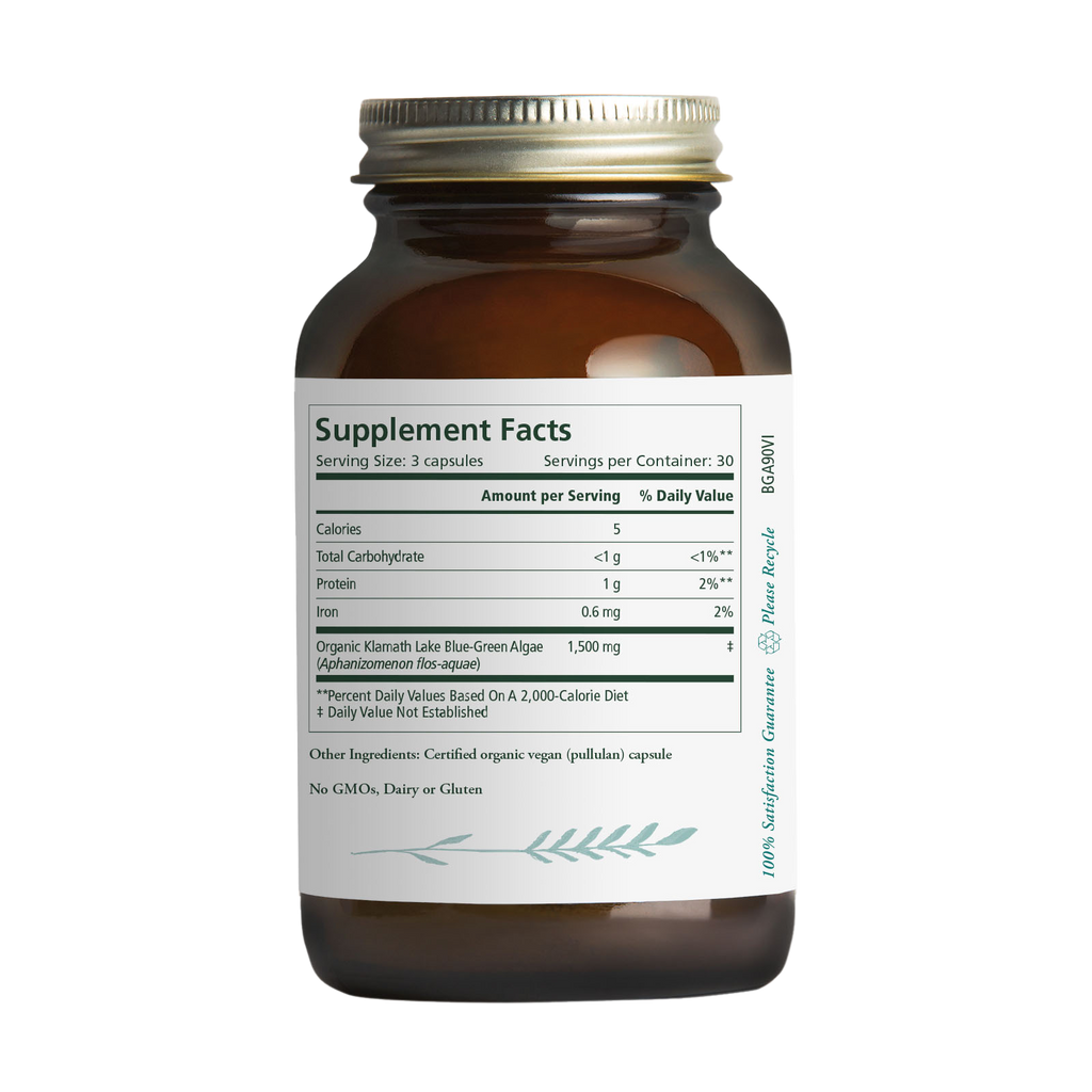 Pure Synergy Organic Blue-Green Algae Capsules