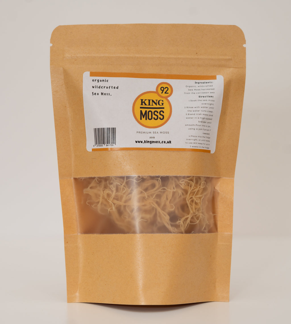 Raw Organic Wildcrafted Sea Moss | King Moss