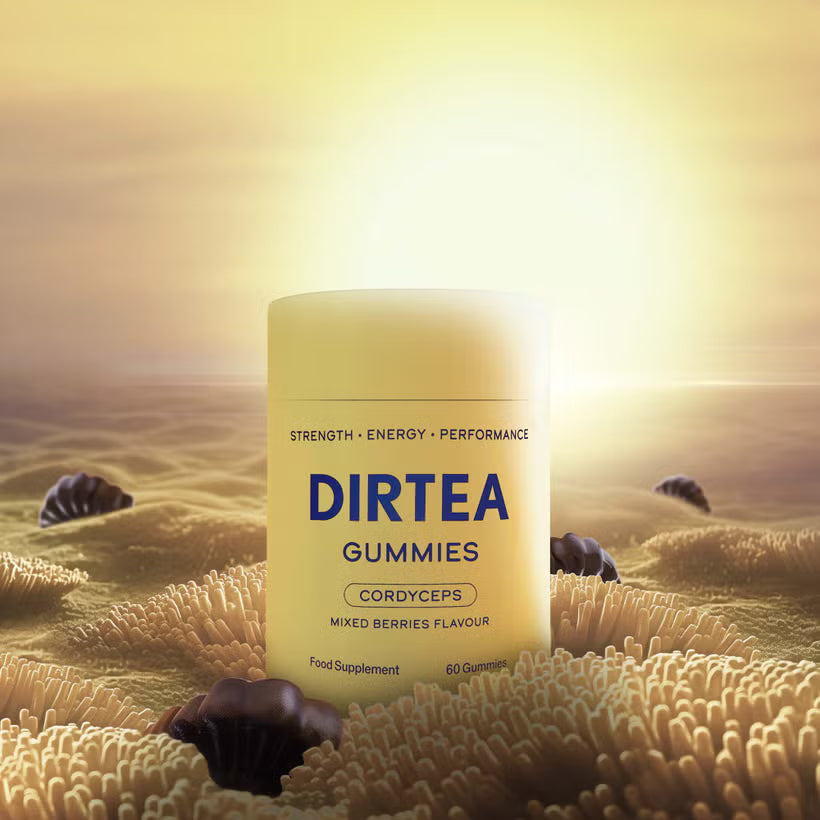 DIRTEA Cordyceps Performance Gummies (Mixed Berries Flavour)